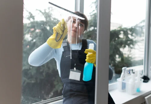 Nettoyage de vitres intérieures et extérieures à Uzer